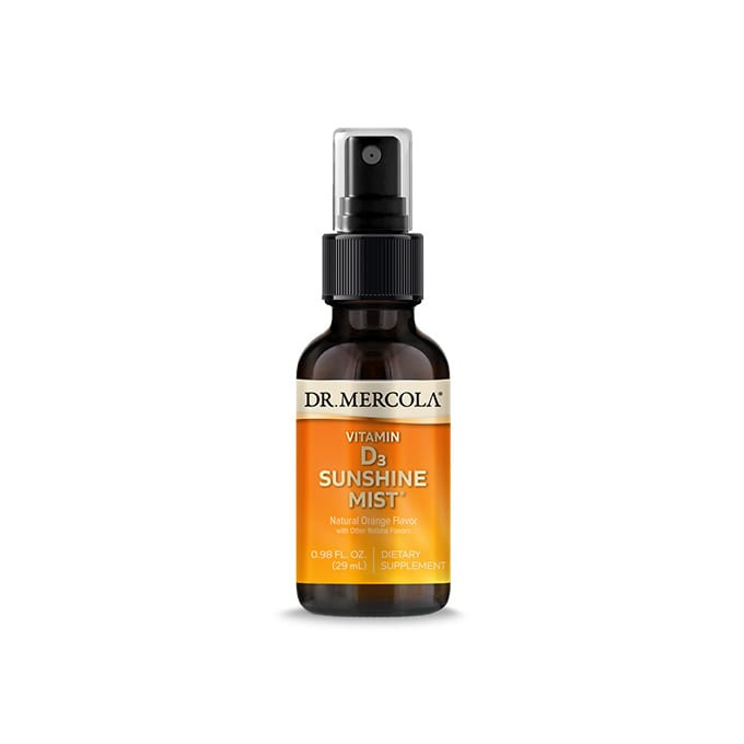 Dr. Mercola Vitamín D v spreji 1000 IU 25 ml