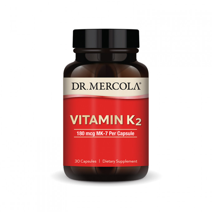 Dr. Mercola Vitamín K2 180 mcg 30 kapsúl