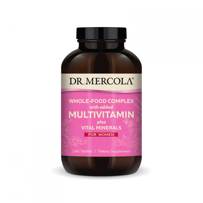 Dr. Mercola Multivitamín pre ženy 240 tabliet