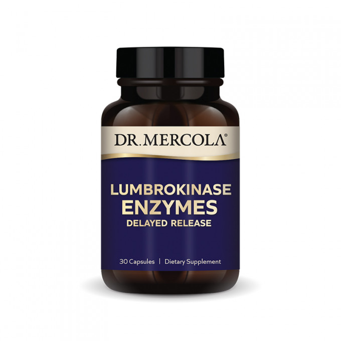 Dr. Mercola Lumbrokináza 2000 FU 30 kapsúl