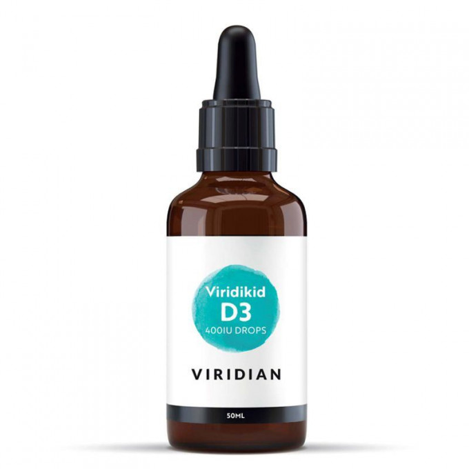 Viridian Viridikid Vitamín D Drops 400iu 30ml