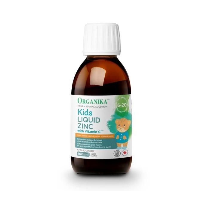 Organika Kids Tekutý zinek s vitaminem C pro děti, 100 ml