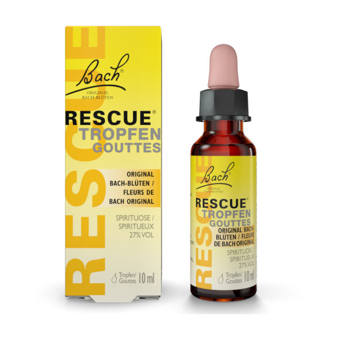 Bach Krízové kvapky (Rescue remedy) s alkoholom 10ml