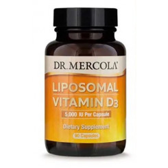 Dr. Mercola Vitamín D 5000 IU, liposomálna, 90 kapsúl