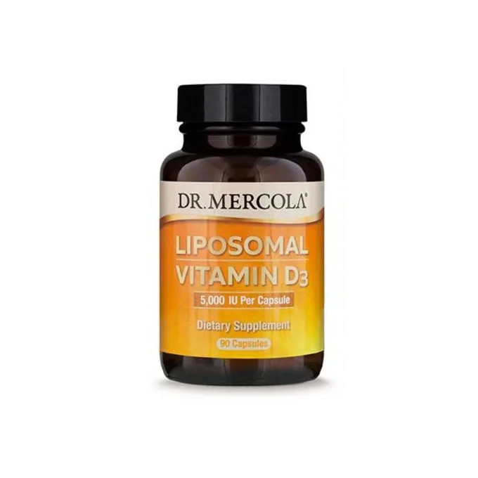 Dr. Mercola Vitamín D 5000 IU, liposomálna, 90 kapsúl