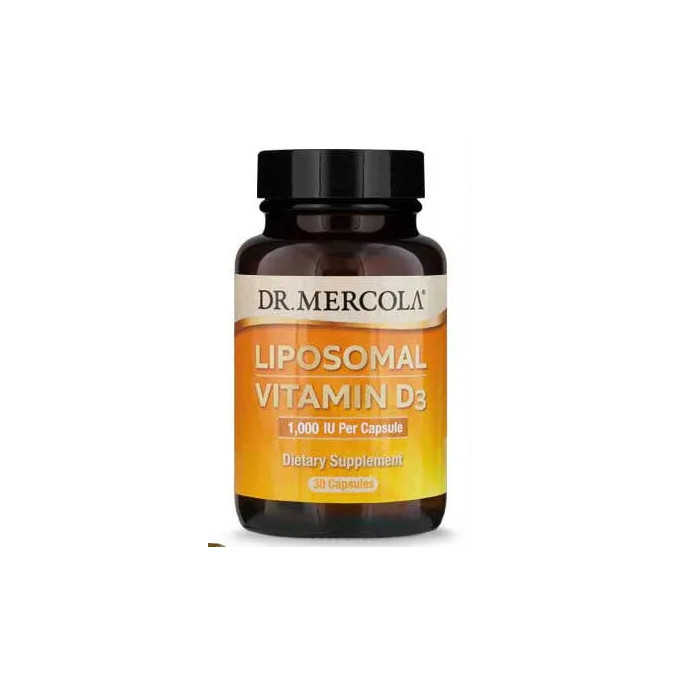 Dr. Mercola Vitamín D 1000 IU, liposomálna, 30 kapsúl