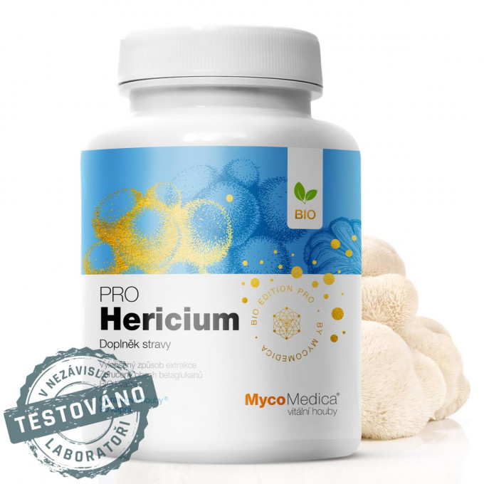 MycoMedica Hericium PRO 90 kapsúl