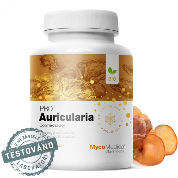 MycoMedica Auricularia PRO 90 kapsúl