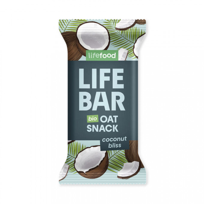 Lifefood Lifebar Oat Snack kokosový BIO 40 g